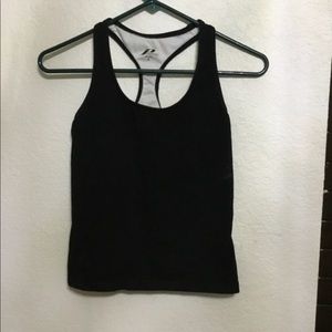Black workout cami